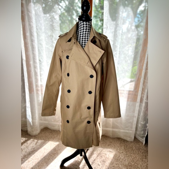 Derjon Trench Coat 🧥 NWT - Picture 3 of 9
